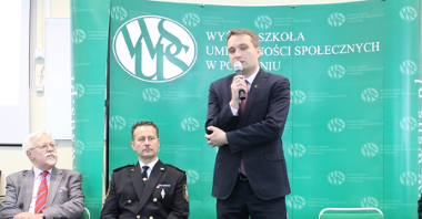 Wystąpienie Mariusza Wiśniewskiego, zastępcy Prezydenta Miasta Poznania